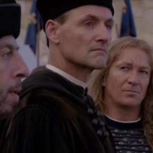 Still of Michel Muller Colm Feore Mark Noble Edward Akrout in The Borgias