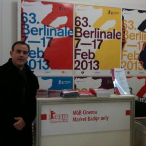 Writer/producer DW Gordon at the Berlinale 2013.