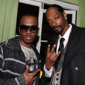 Marques T Owens with Snoop Dogg at exclusive afterparty event