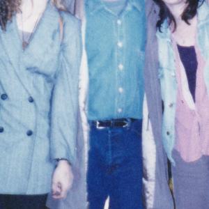 Director Steven Spielberg with Jitka and Katerina Bartu