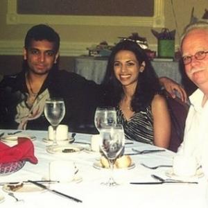 M.Night & Bhavana Shyamalan with Drew Fash