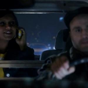 Mindy Kaling and Cal Rein in The Mindy Project 2013