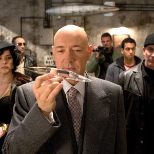 Still of Parker Posey, Kevin Spacey, David Fabrizio, Kal Penn, Ian Roberts and Vincent Stone in Superman Returns (2006)