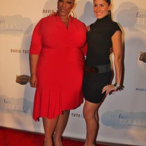 Michelle Betts with Frenchie at the premiere party for WE TVs David Tuteras My Fair Wedding at the Park Plaza Hotel October 25 2011