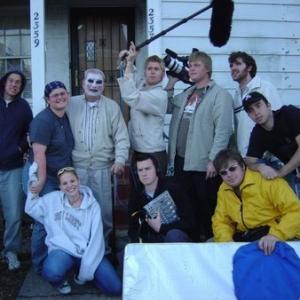 Crew Photo - L to R (back row) Keith Hueffmeier, Jessica Powers, John D. Arnold, Steve Kozel, Nick Gartner, William Jennings, and Dave Jacobsen (front row) Kristin Durham, Eric Enger, and Dan Gartner