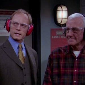 Still of David Hyde Pierce and John Mahoney in Frasier 1993