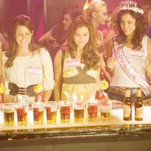 Still photos of the Bachelorettes on set of I Hope They Serve Beer In Hell