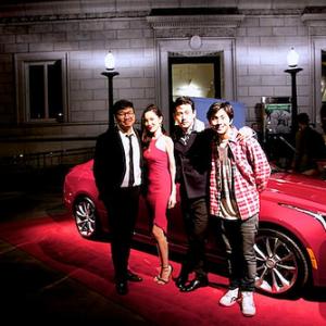 Teo yoo Justin Chon Jessika Va Benson Lee at Red Carpet Gala of CAAM Fest 2015