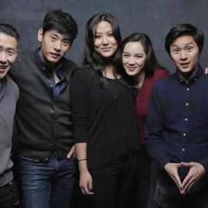 The cast of Seoul Searching at LA Times photo shoot Sundance 15