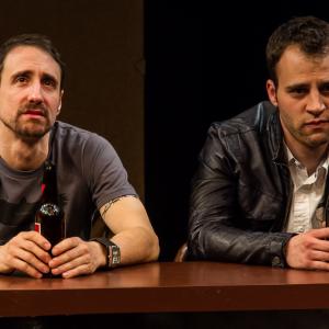 Neil Holland (R) in the role of Ray and Don DiPaolo (L) in role of Ed in Julian Sheppard's 