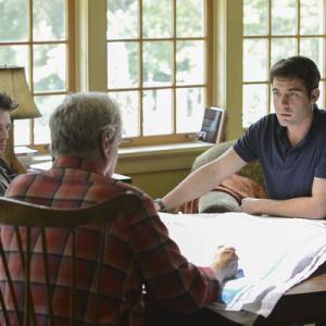 Still of Sebastian Stan and James Wolk in Political Animals: The Woman Problem (2012)