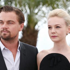 Leonardo DiCaprio and Carey Mulligan at event of Didysis Getsbis (2013)