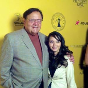 Maria Rusolo and Paul Sorvino at a screening of POLLINATION at the Golden Door International Film Festival