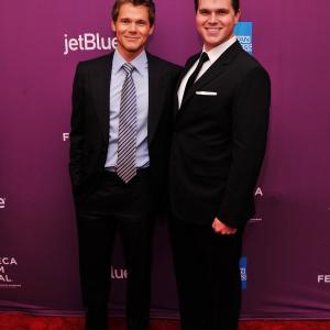 Producers Michael and Tim Nardelli at the Tribeca Premiere of their film THE GIANT MECHANICAL MAN.