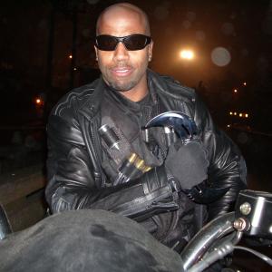 Blade TV series Motorcycle stunt double