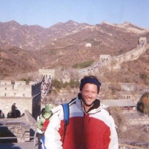 Bill Ehrin touring The Great Wall of China