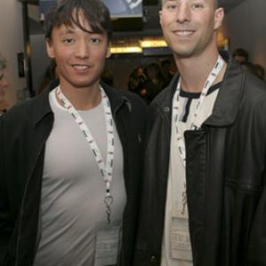 Tom Zuber and Josh Lawler at event of Little Athens 2005