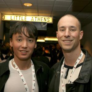 Tom Zuber and Josh Lawler at event of Little Athens 2005