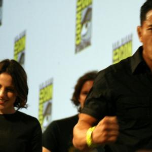 Cung Le and Antje Traue at event of Pandorum (2009)