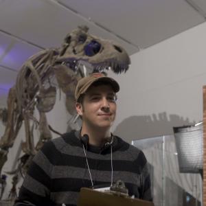 J.J. Johnson, directing an episode of Dino Dan