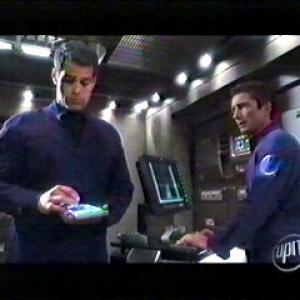 Engineer Alex Testing Phasers Star Trek Enterprise 2003