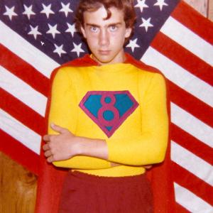 Rene Teboe plays Super8 Man in the dream sequence in Welcome to the Reel World The spoofsuperhero character named for the Super8 film format was created by Jon Teboe Rene Teboe Dan Frazier and Steve Frazier in the late 1970s for a series of short Super8 films