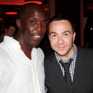 Actors Michael K Williams  Rich Pecci attend the after party for the premiere of Life During Wartime