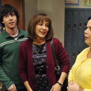 Still of Patricia Heaton Charlie McDermott and Jen Ray in The Middle 2009