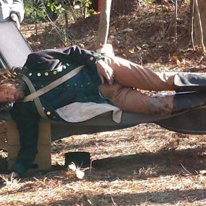 Behind the scenes look: Shooting the Dead Soldier scene from Sleepy Hollow's Tempus Fugit Season 2 finale. Stephen Elliott