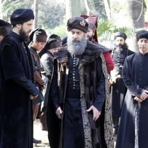 Halit Ergenç and Serkan Altunorak in Muhtesem Yüzyil (2011)