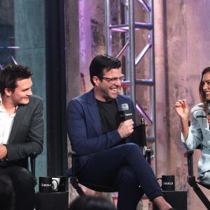 Zachary Quinto, Rupert Friend and Hannah Ware at event of Hitmanas. Agentas 47 (2015)