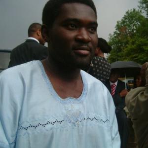 At the African film festival [2005]