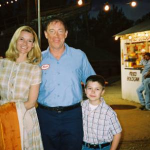Andrea Powell JK Simmons and Zachary Dylan Smith in 3 The Dale Earnhardt Story 2004