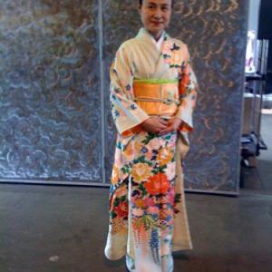 Traditional Japanese Kimono for Verizon Print Ad