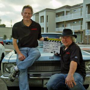 Executive producer Del Baron and Director Joseph Simpkins on location for Adrenaline