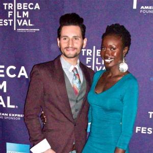 Xavier JimenezMarch and Anna Diop Tribeca Film Festival