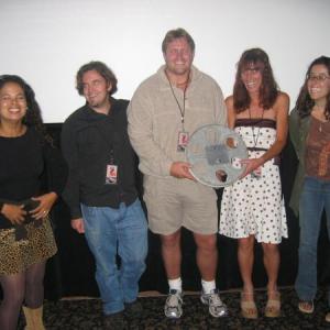 Producers receiving award for Best Feature for Still Green