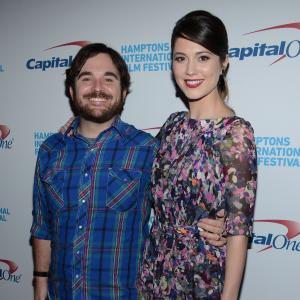 Mary Elizabeth Winstead and James Ponsoldt at event of Smashed (2012)