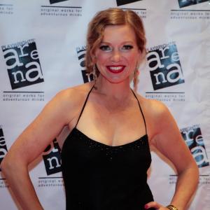 Rachel Sorsa on the red carpet for HOT NIGHT IN THE CITY benefit concert