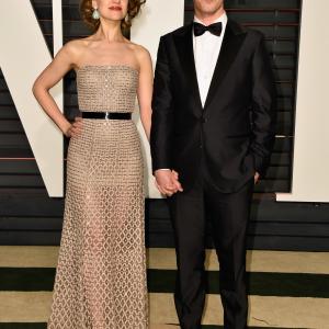 Andy Samberg and Joanna Newsom at event of The Oscars 2015