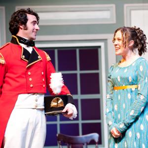 Performing as Mr Wickham in Pride and Prejudice at the University of Missouri