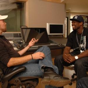 50 Cent and Director Keith Arem  PCB