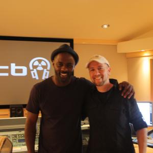 Idris Elba and Director Keith Arem  PCB