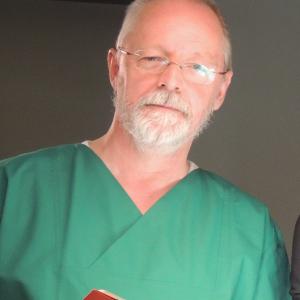 Actor Olaf Krätke, as Dr. Reiter in the thriller 