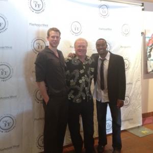 Chuck, Nick and Vince at Playhouse West Film Festival Philly Blues