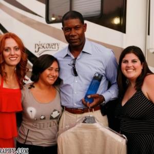 On the set of Cessation with Dennis Haysbert