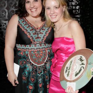 Rakefet presented the 2012 Point of Courage Award to Laura Slade Wiggins at the Drawing Hope International Gala in Beverly Hills CA