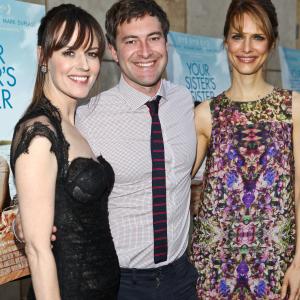 Mark Duplass Lynn Shelton and Rosemarie DeWitt at event of Your Sisters Sister 2011