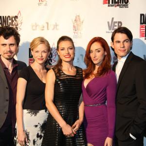 The cast and writerdirector of THE TOY SOLDIERS at Dances With Films Film Festival