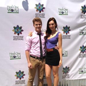 Dreams Awake at the Awareness Festival with Costar Mitchell Presas